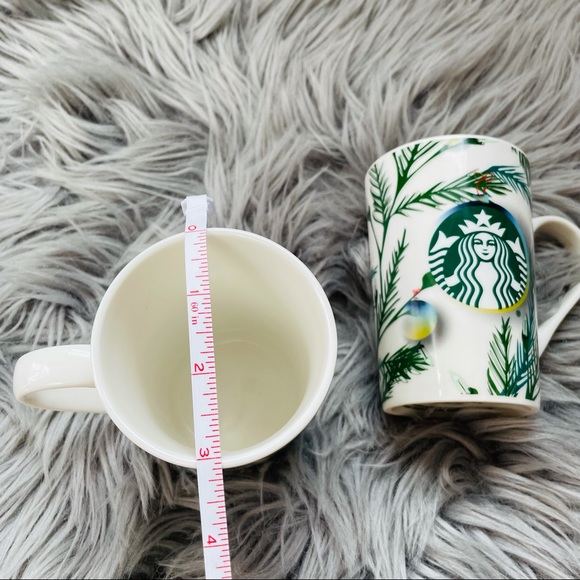 Starbucks seasonal mug | pair | Holly | ornaments - Picture 9 of 9